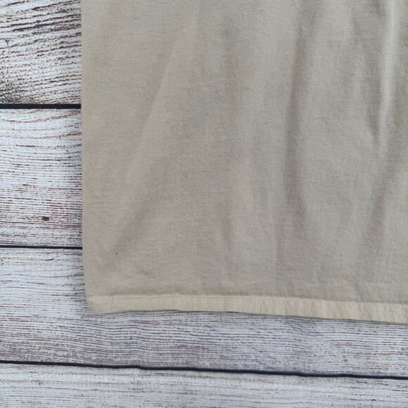 Travis Scott x Resse's Puffs Don't Cry Over Spilt Milk T-Shirt Adult M Tan RARE - Picture 6 of 9